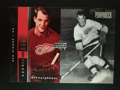 1999-00 Upper Deck PowerDeck Auxiliary #19 Gordie Howe 