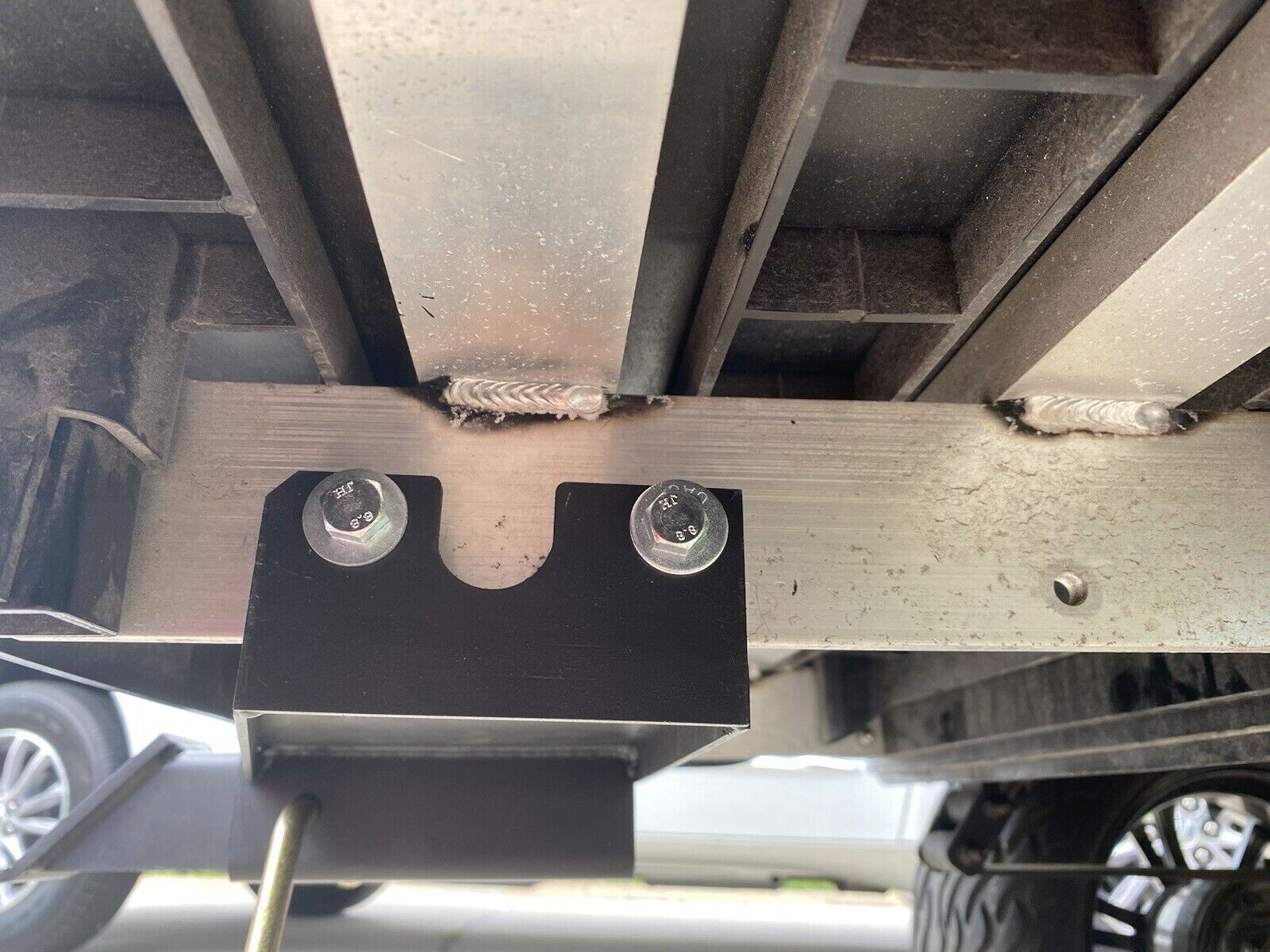 [SR] Club Car Precedent Golf Cart Trailer Hitch with Bumper Receiver (2004-up)