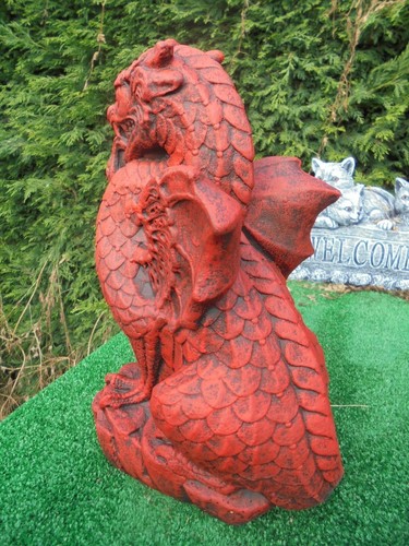 Small Dragon Concrete garden ornament - Picture 15 of 17