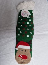 CHRISTMAS COSY SOCKS ONE SIZE BNWT