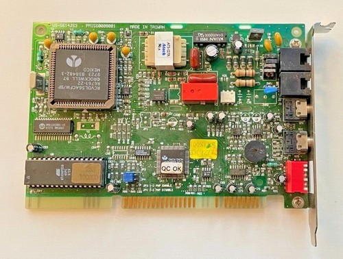 WISECOM WS-5614JS3 ISA 16bit Dial Up Fax/Voice/Modem and Sound card combo - Picture 2 of 4