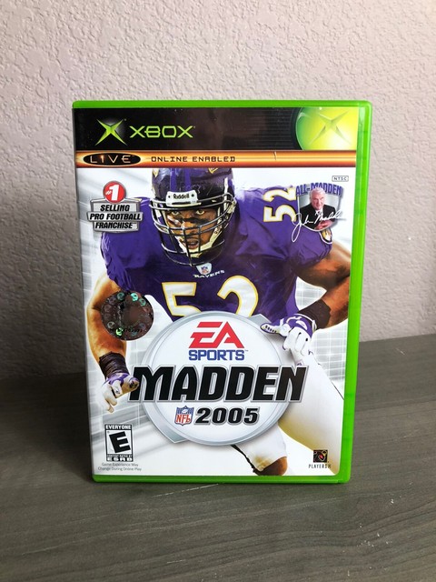 EA SPORTS MADDEN (NFL Microsoft, Xbox 2005) Complete W/ Manual | eBay