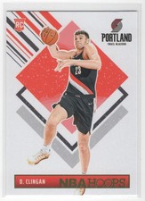 #293 Donovan Clingan 2024-25 Hoops Winter Tribute RC Portland Trail Blazers