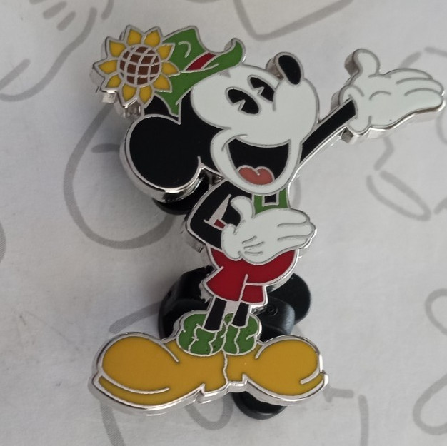 Yodeling Mickey Mouse Cartoon Shorts Booster Yodelberg Disney Pin 165662