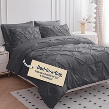 California King Size Comforter Set of 7 PCs - Hotel Quality Cal King Bedding ...