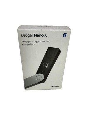 Ledger Nano X Cryptocurrency Bluetooth Hardware Wallet - Factory Sealed