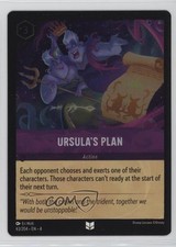 2024 Disney Lorcana - Ursula's Return 4 Foil Ursula's Plan #63