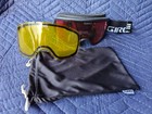 Giro Roam Snow Goggles Adult Black Frame Bonus Lens - Never worn