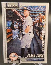 2026 Topps Aaron Judge DUGOUT PEEKS SSP #1 New York Yankees👀🔥