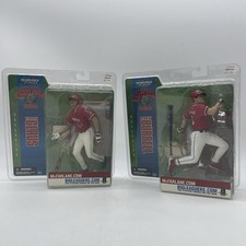 2003 PAT BURRELL & TRPY CLAUS MCFARLANE BIG LEAGUE CHALLENGE BUNDLE!