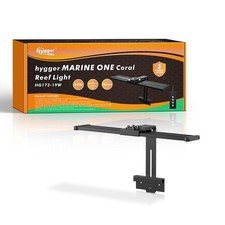 hygger Marine Aquarium LED Light Lighting 12-20" Reef Fish Tank Full Spectrum
