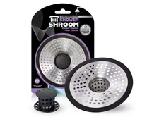 ShowerShroom 1.75 in. - 3 in. Walk-in Shower Stall Drain Protector Hair Catcher