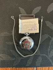 Soviet Era Molnija Pocket Watch with Factory Certification Vintage USSR