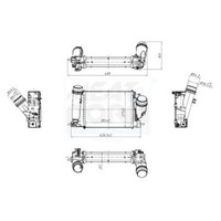 LadeluftküHler FüR Nissan X-Trail Renault Koleos II 14- 144614BE0A