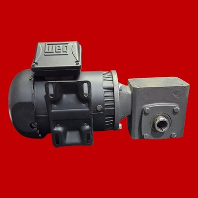 Baldor Gear Reducer, 35 RPM, GHF5018AH with Weg General Purpose Motor: Totally E