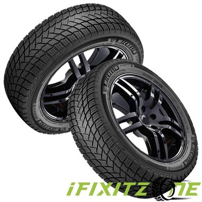 2 Michelin X-Ice Snow SUV 235/60R17 106T Tires, Winter, 40000 Mile Warranty, New