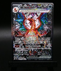 charizard ex pokemon card ebay - 183/165 - Pokemon 151 - Full Art Ultra Rare RarityPromo Hit Points360 HP Fire Charizard Ex Full Art |