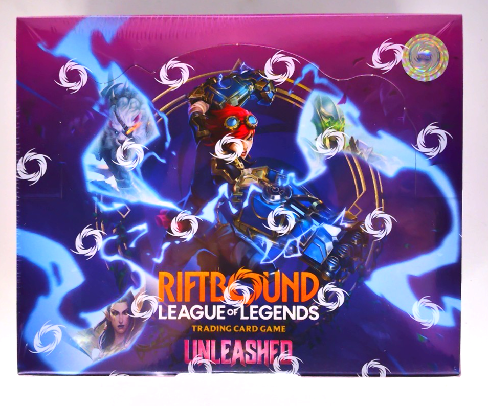 Full Sealed box (24 packs) Riftbound League of Legends TCG Unleashed