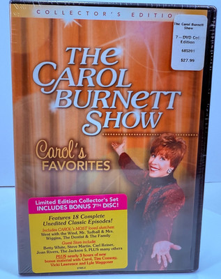 Carol Burnett Show: Carol's Favorites - 7 Disc Collector Edition (New Sealed)