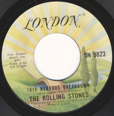 The Rolling Stones - 19th Nervous Breakdown  (7'' Single)