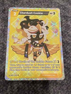 Stardust Cookie BS3-033 - Age of Heroes and Kingdoms Cookie Run Holo Foil  NM/M