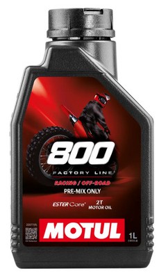 2-Takt Motoröl 1L Motul 800 2T Factory Line Off Road passend für Kawasaki KX 85
