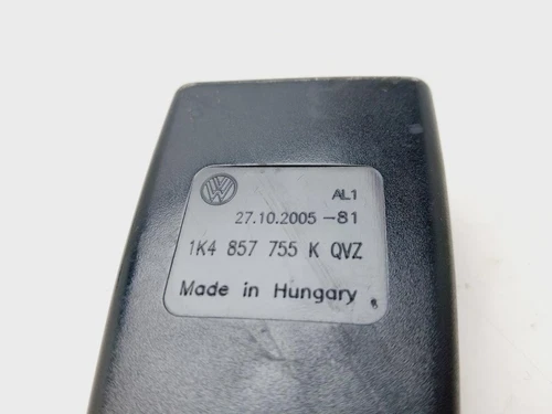 1K4857755K Enganche Cinturon Delantero Izquierdo para VOLKSWAGEN GOLF PL 9189785 - Imagen 2 de 10