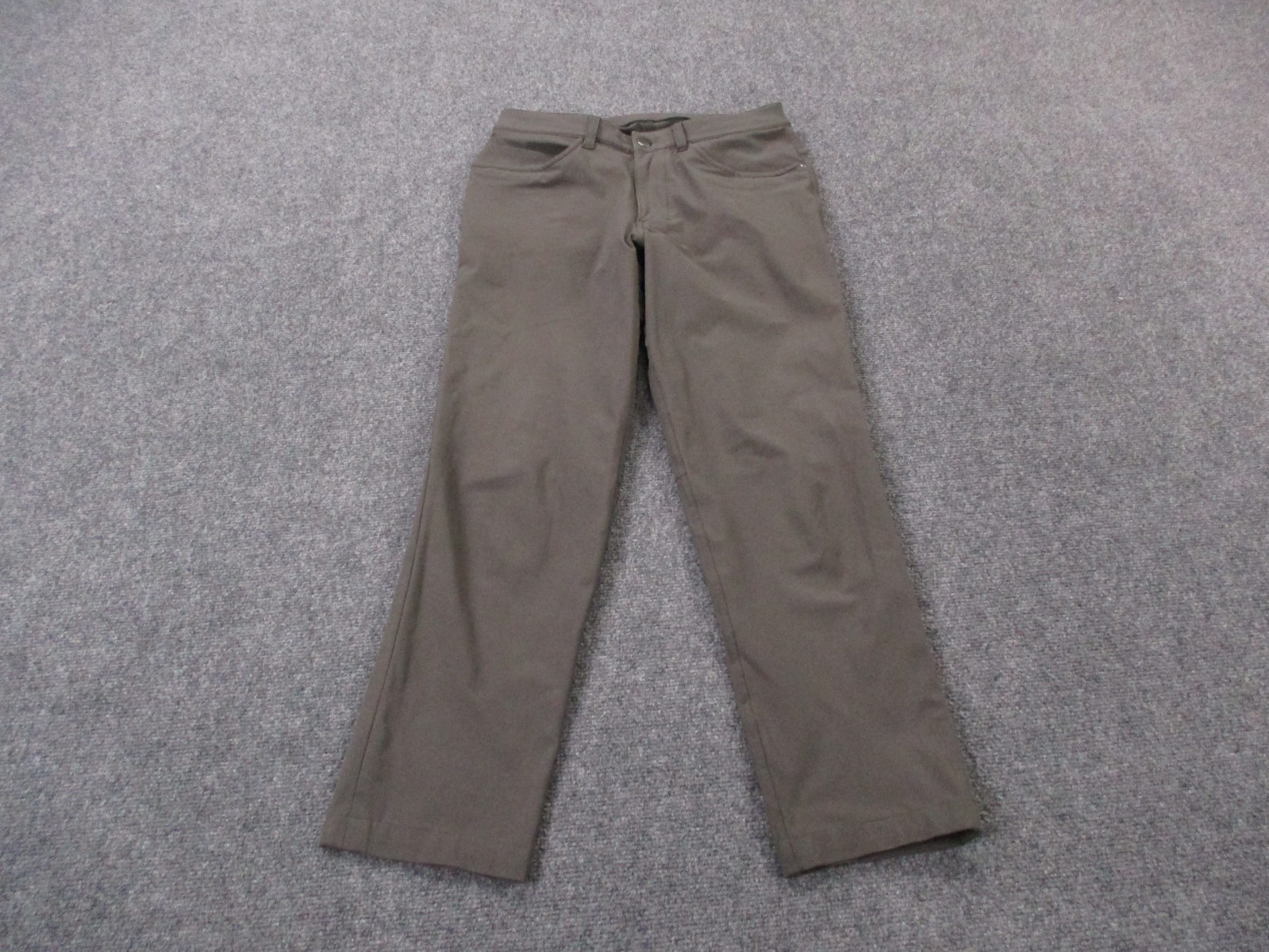 Lululemon Pants Mens 28 Brown Chino ABC Classic Fit Warpstreme Business lm5426s