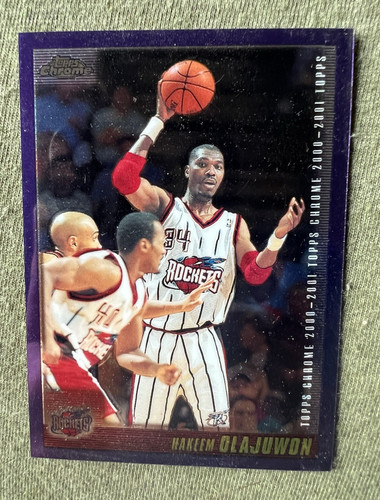 Hakeem Olajuwon #124 2000 Topps Chrome card