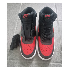 Nike Court Vision Mid Top Sneaker Herren schw...