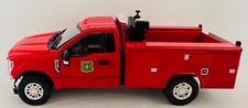 150 Ford F350 Road Service Truck Red Work Bed Custom Us Forestry Decals