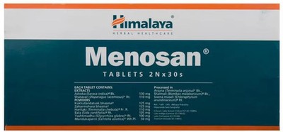 Himalaya Menosan 60 tablets herbal menopause supplement for women 2027/28 expiry
