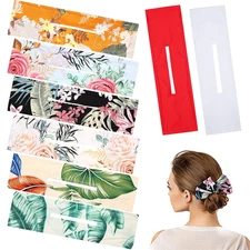 ✅ NEW - 8PCS Deft Bun Maker Twist Hair Accessories for Women Girls Multi-Color