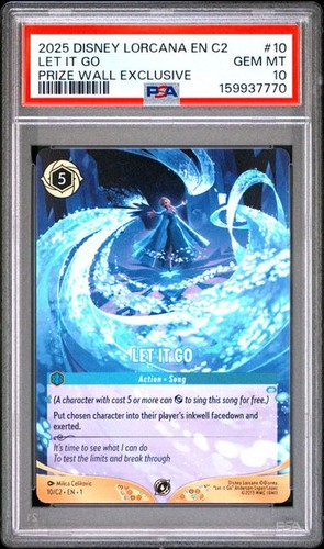 Let It Go graded PSA 10 for sale on eBay
