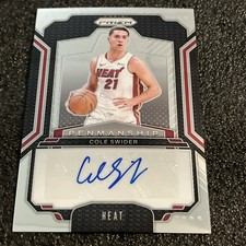 2024 25 Panini Prizm Penmanship Cole Swider Auto
