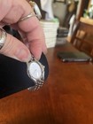Rare Pink Dial Seiko Women’s Silver Tone Quartz Oval Watch SS Bracelet see dsc. — photo 2