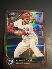 2022 Keibert Ruiz Topps Chrome Ben Baller ROSE GOLD REFRACTOR Parallel /10