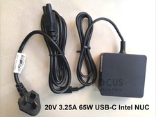 Original FSP FSP065-A1BR3 20V 3.25A 65W For Intel NUC M15 15.6" Adapter Charger