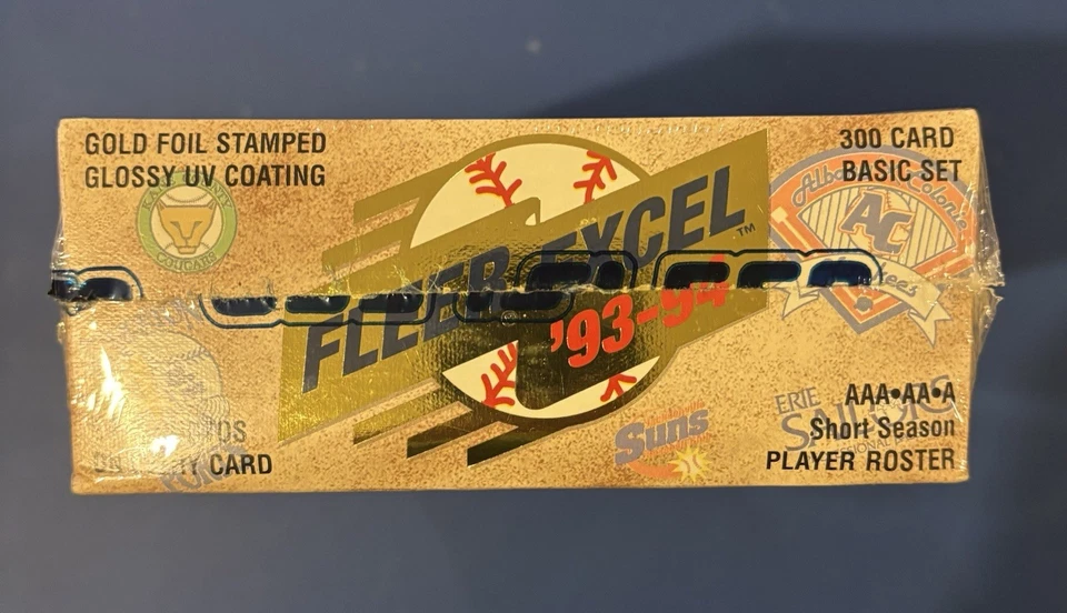 1993-94 Fleer Excel Minor League Baseball Card Box Factory Sealed - Image 4 of 4