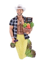 December Diamonds 55-55414 Merman, Big N Tasty Hanging Ornament