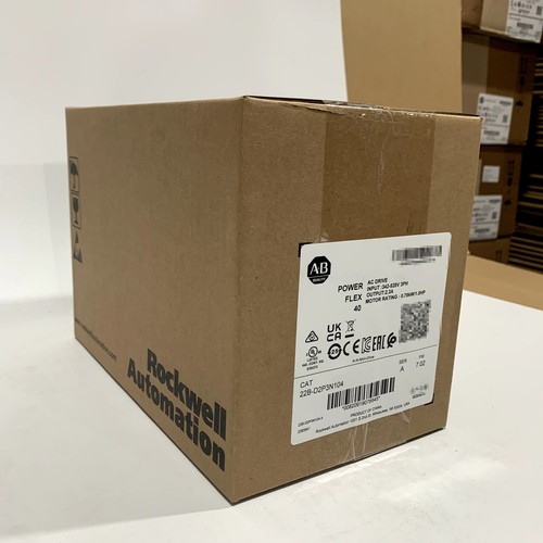New Sealed AB 22B-D2P3N104 PowerFlex 40 0.75 kW 1 HP AC Drive DHL fast delivery - Picture 8 of 8