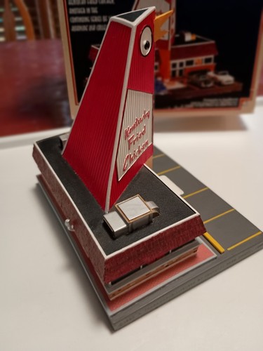 KENTUCKY FRIED BIG CHICKEN KFC RESTAURANT Lefton HO SCALE Roadside 1995 VGC - Picture 8 of 16