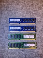 Nanya NT2GC64B8HC0NF-CG 2GB DDR3 Desktop RAM Memory – Lot of 4 (8GB Total)