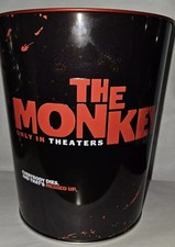 Cinemark Exclusive 2025 The Monkey Tin Popcorn Bucket Stephen King Horror 