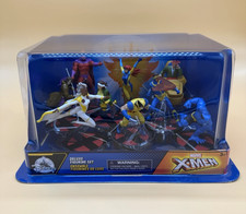 Disney Store Marvel X-Men Deluxe Figurine 9-Piece Set Playset Collectable - New