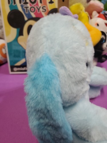 Ploofs Cute N Creepy Stuffed Animal 10” Gothic Plush Spooky Blue Bunny NWT - Picture 16 of 24