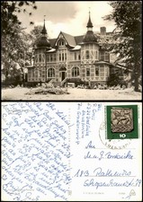 Ansichtskarte Bad Sulza Inhalatorium 1969