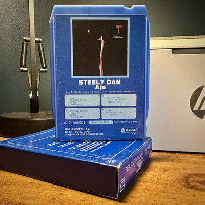 Steely Dan   Aja (1977)   8-Track GRT 8020  / ABC | Blue Cartridge W/Sleeve