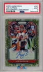 2020 Prizm JOE BURROW 3/25 Camo Prizm Auto RC PSA 9!