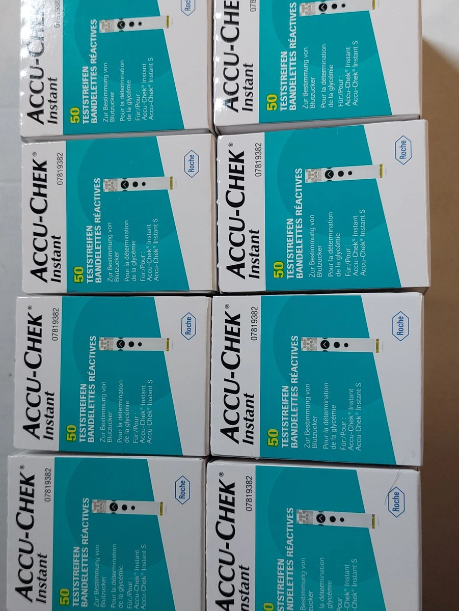 Accu-Chek Instant Teststreifen - Blutzuckerteststreifen / 50